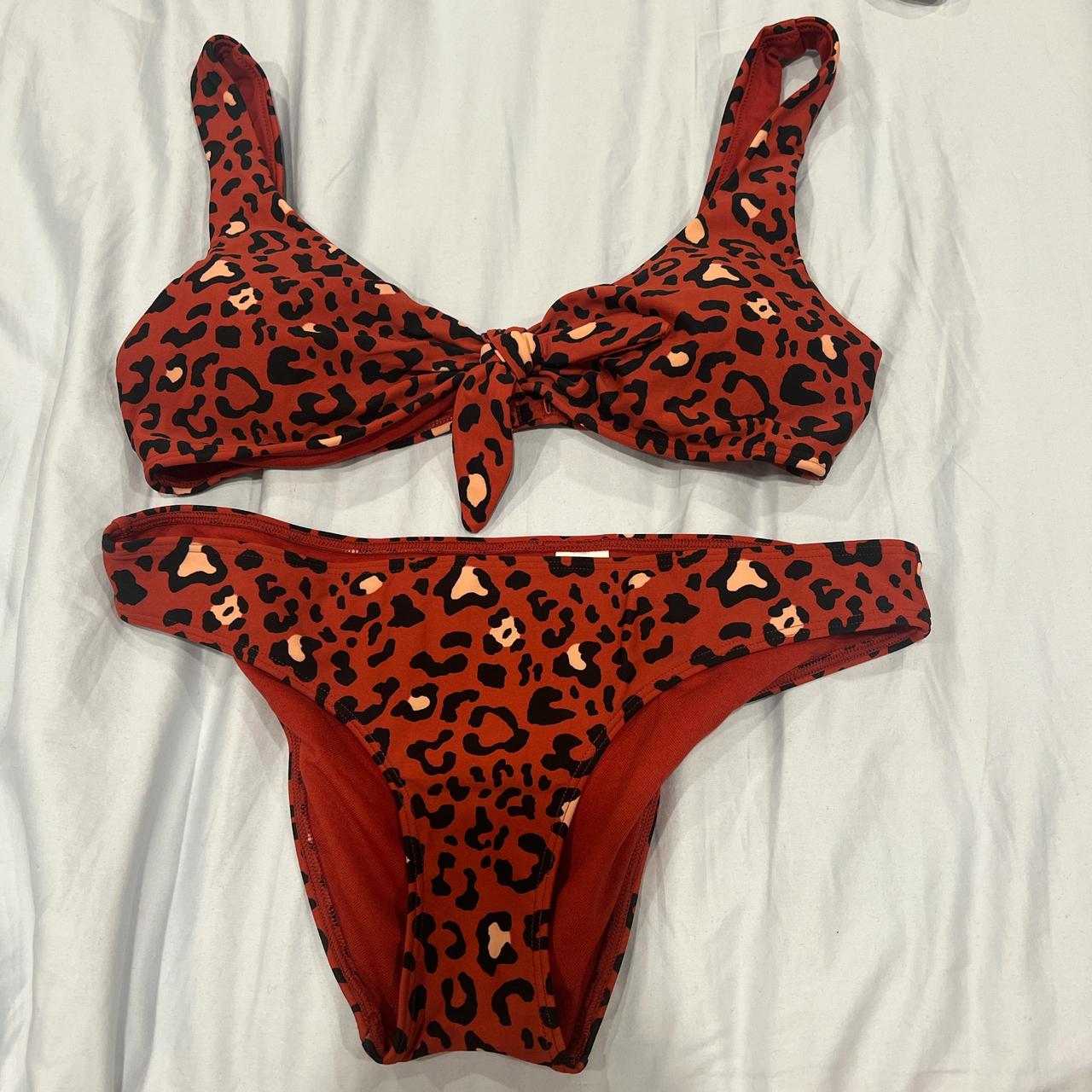 Hollister bikini leopard hotsell