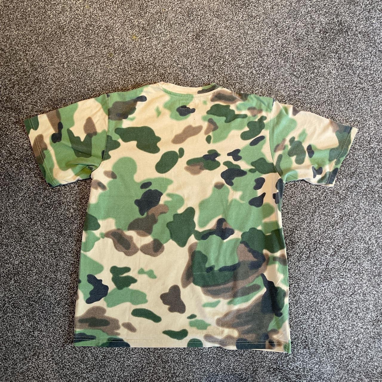 SUPREME Overdyed Pocket Tee (SS20) Painted CAMO ✓ | Depop