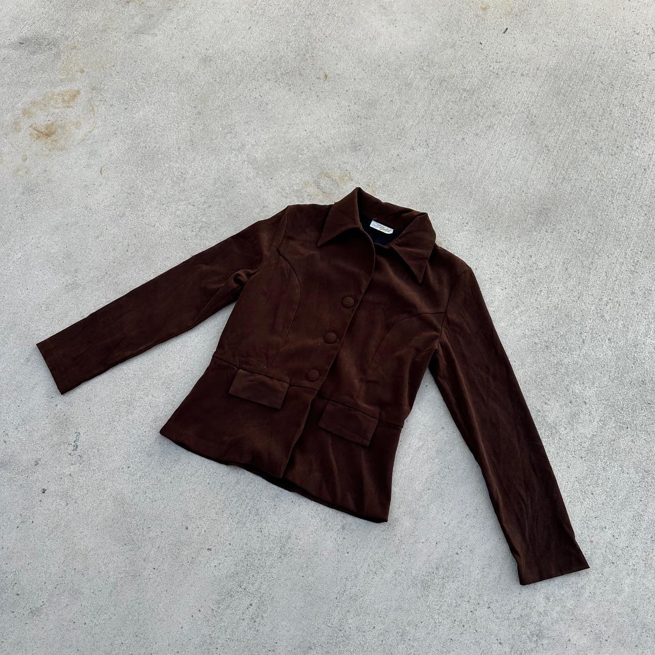 American Vintage Women's Tailored jacket - Brown … - image 1