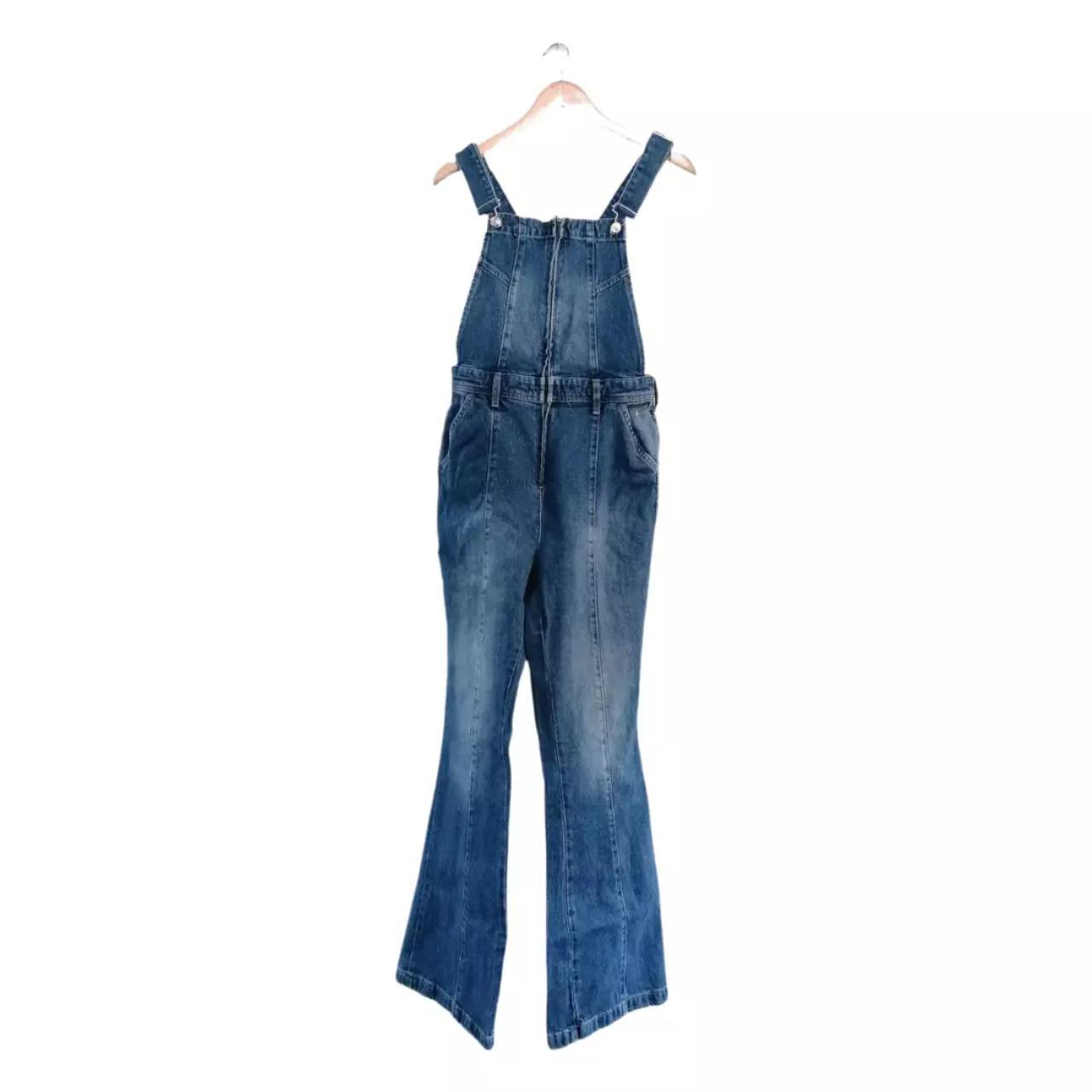 Free People shops slim bootcut overalls