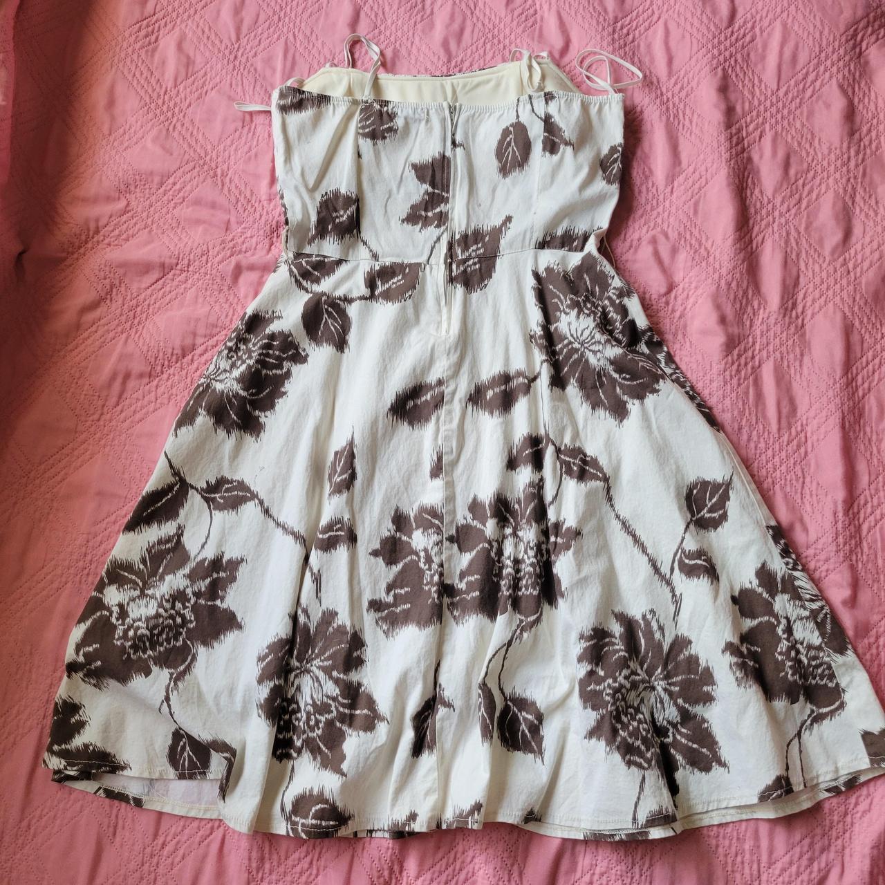 Ruby Rox Women's Dress - White/Brown - 12 – Ruby … - image 4