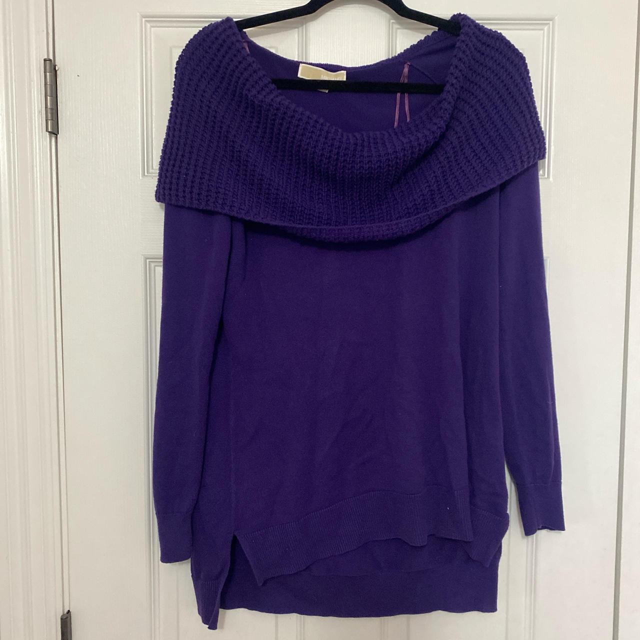 Michael kors sweaters purple online