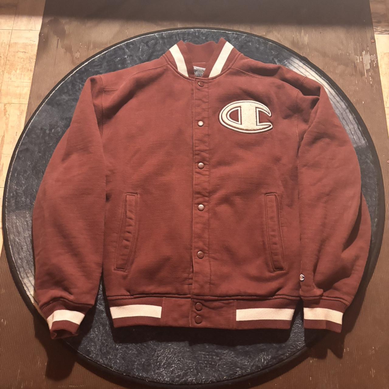 Champion 80s Varsity Jacket Vintage Depop