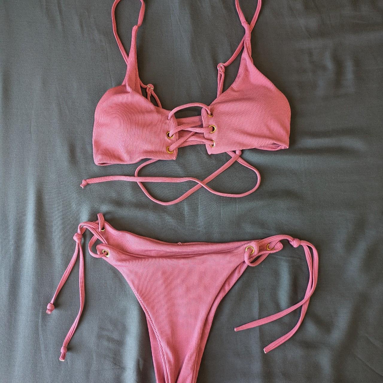 Pink bikini set from Zaful size is medium