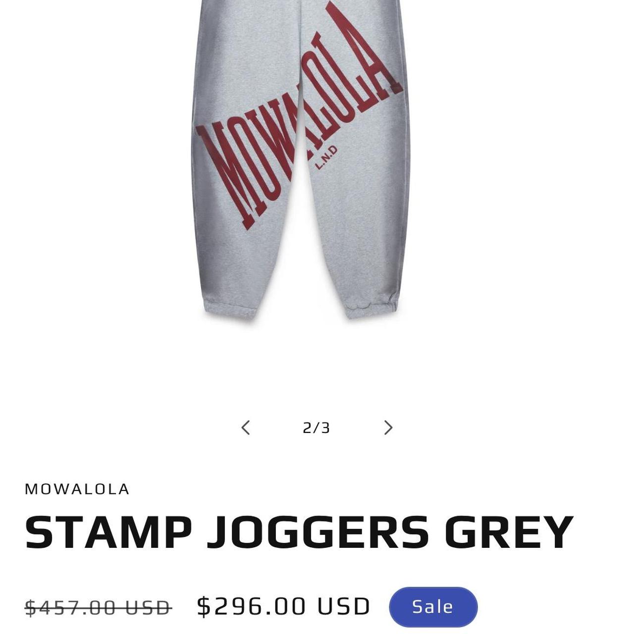 MOWALOLA STAMP JOGGERS / GRY ジョガーパンツ STAMP JOGGERS GREY – MOWALOLA