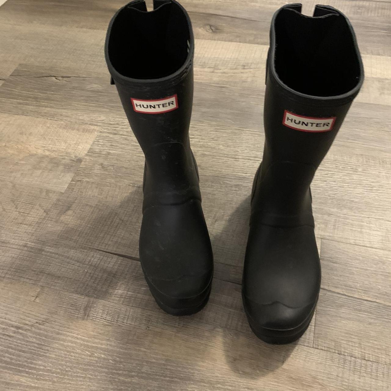 Poshmark hunter boots best sale