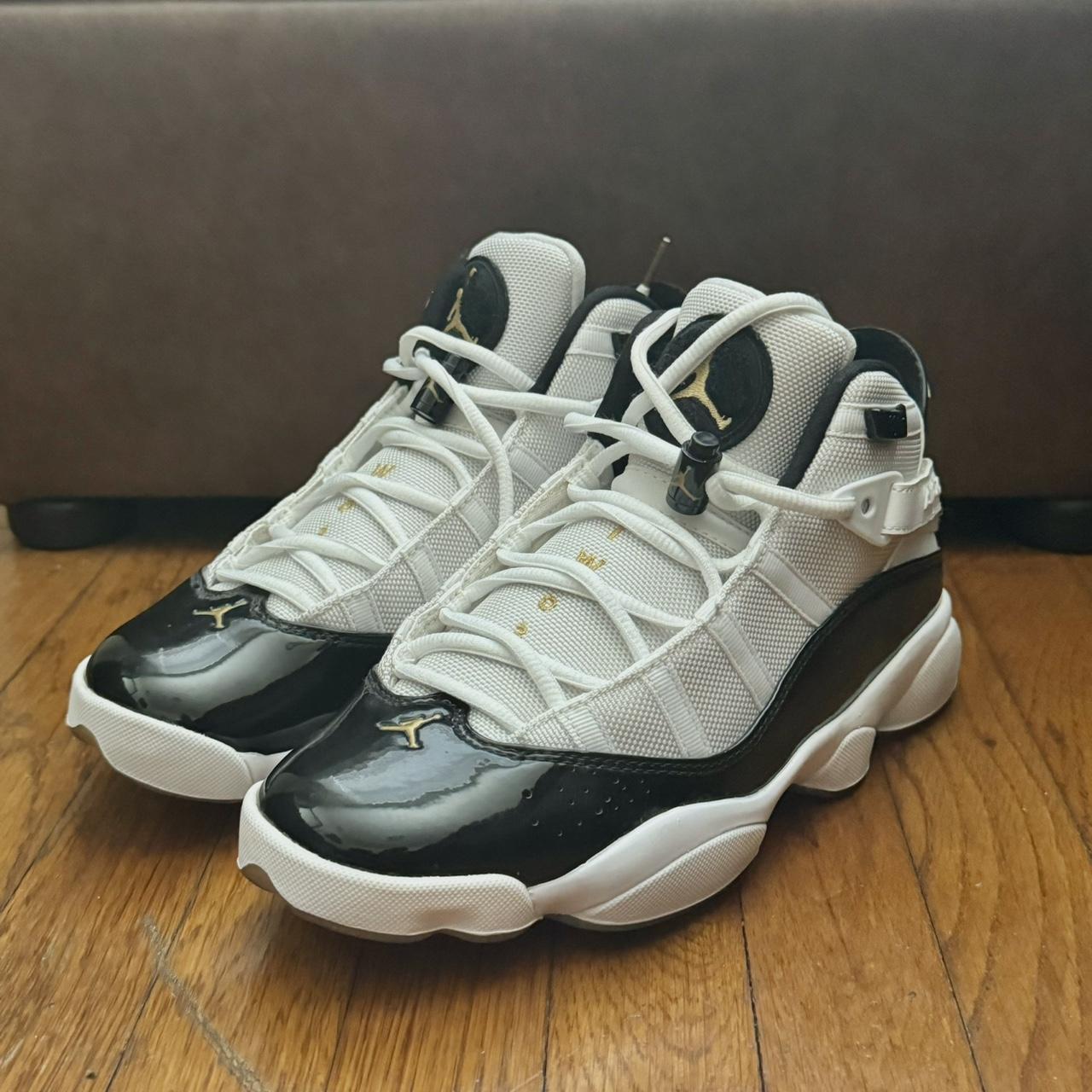 Cheapest Air Jordan Defining Moments White/Black/Gold Size 10.5 CW6993-100