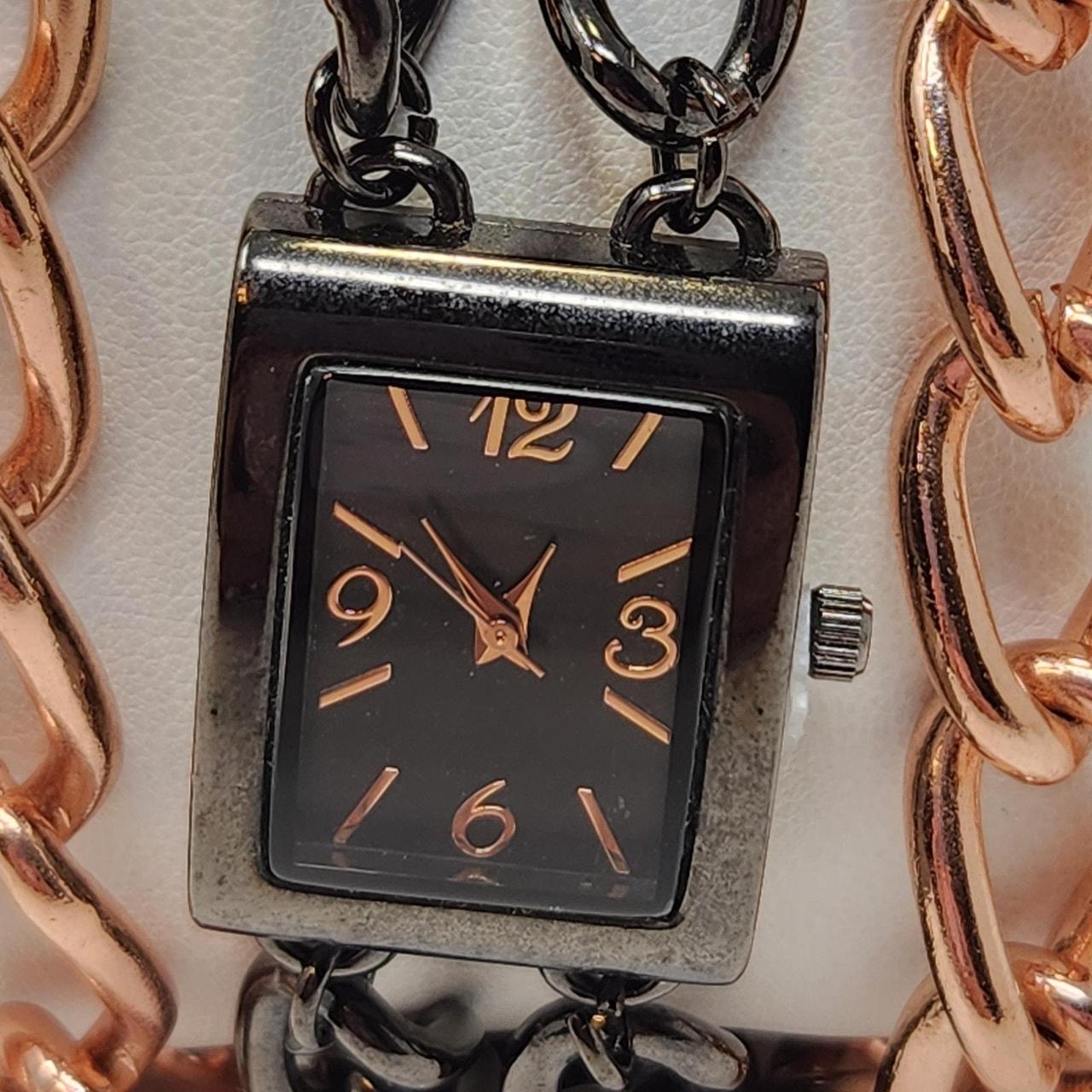 Source Unknown Men's Analogue Watch - Black/Pink … - image 2