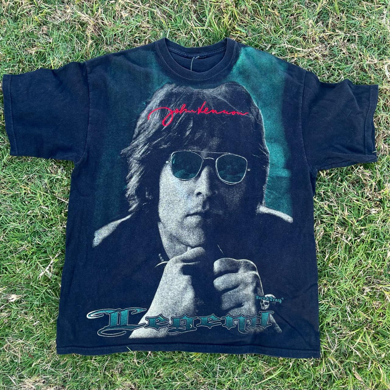 John Lennon Rock & Death Vintage 90s MEXICAN Boot | Depop