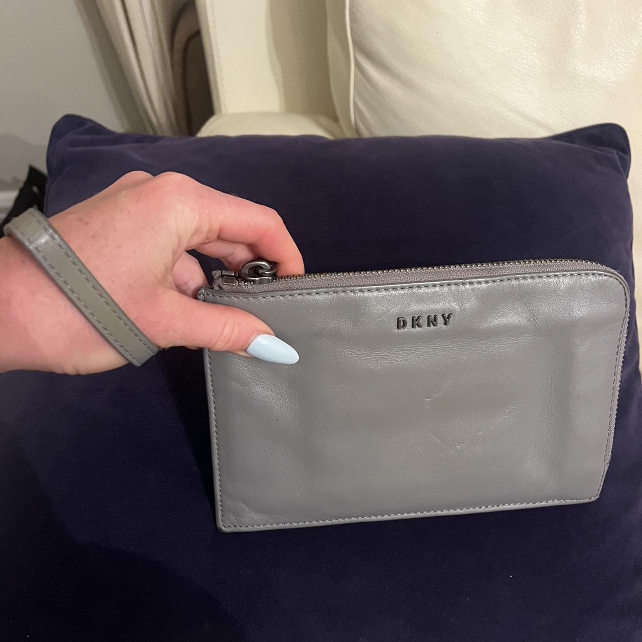 Dkny shops grey purse