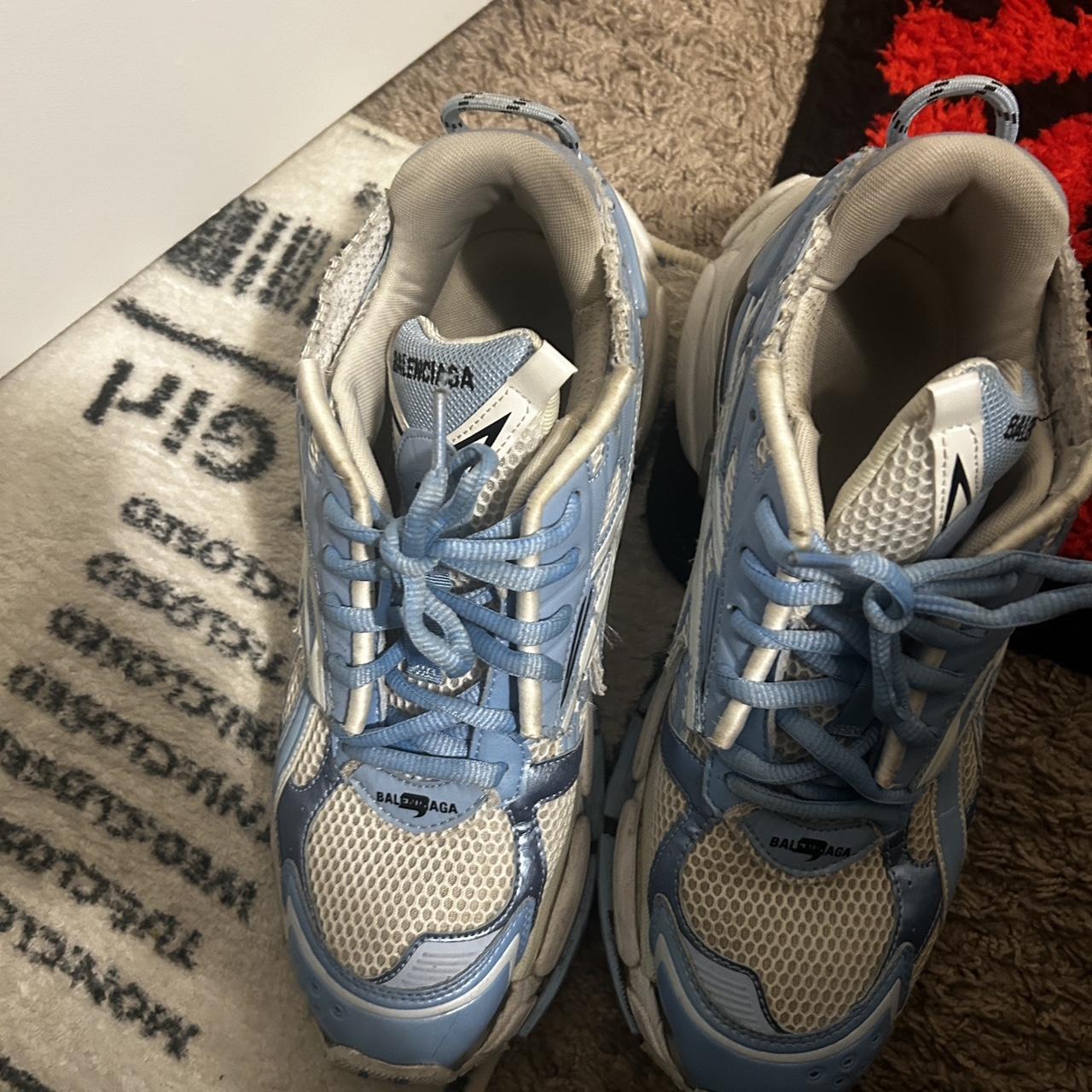 Baby blue balenciaga runners from Grailed we can. Depop