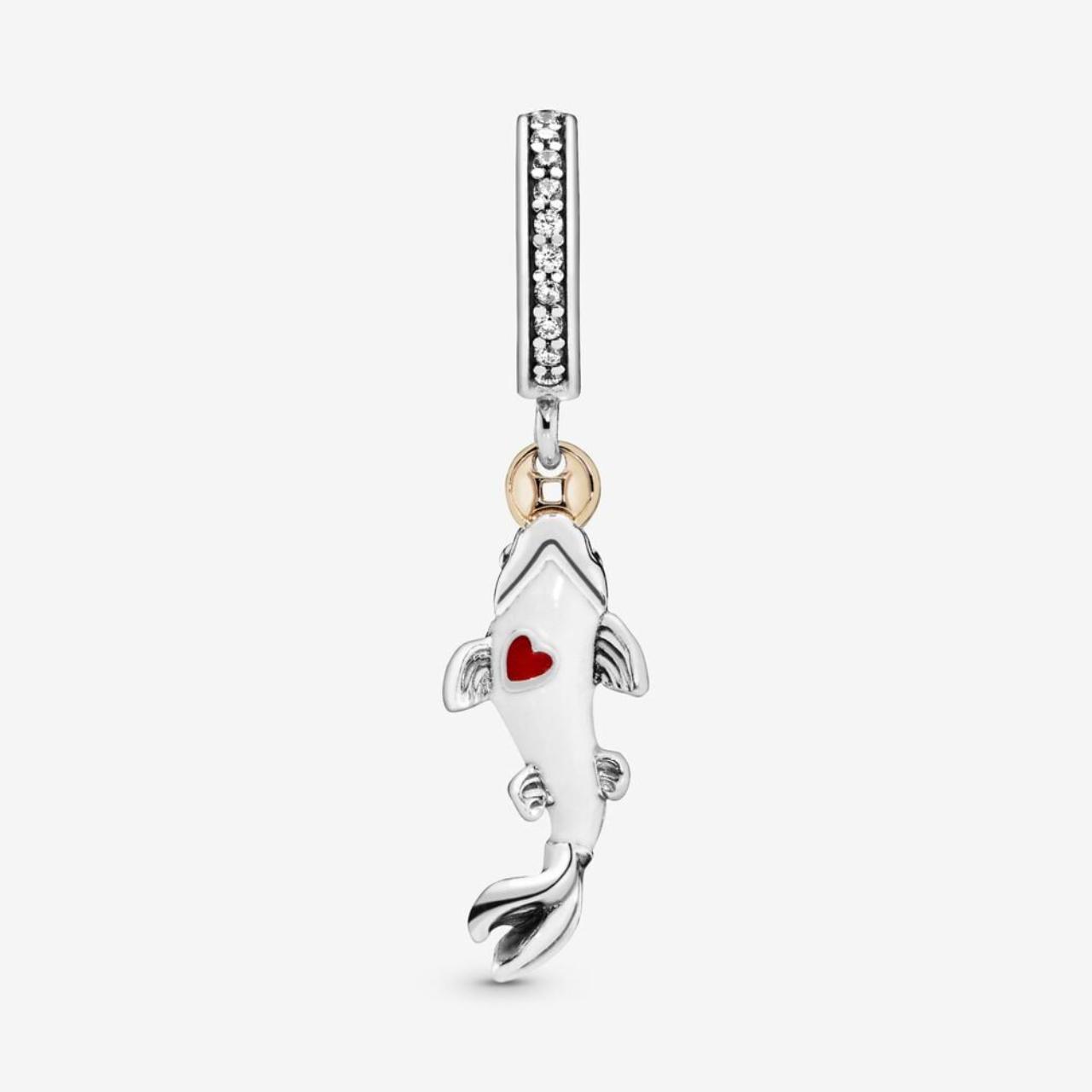 Pandora Good Fortune Carp Fish Dangle Charm | Depop