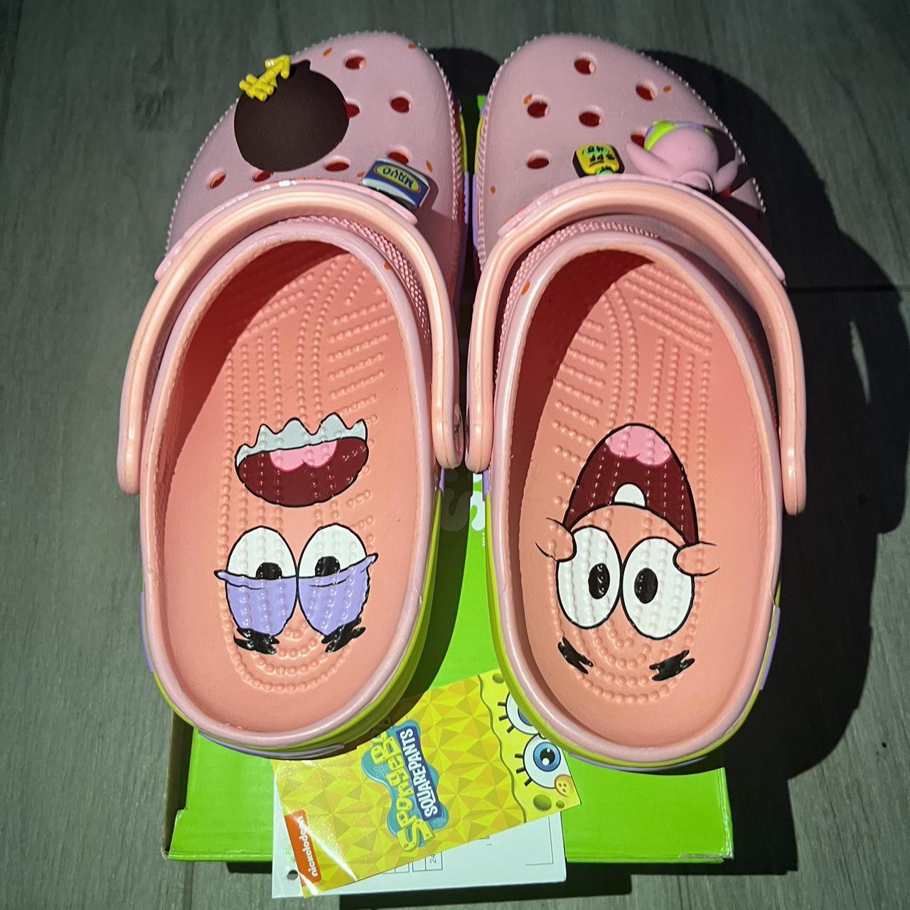 ！SALE！【新品未使用】crocs × Sponge Bobパトリック・スター Crocs X SpongeBob SquarePants Classic Clog Patrick Star Pink