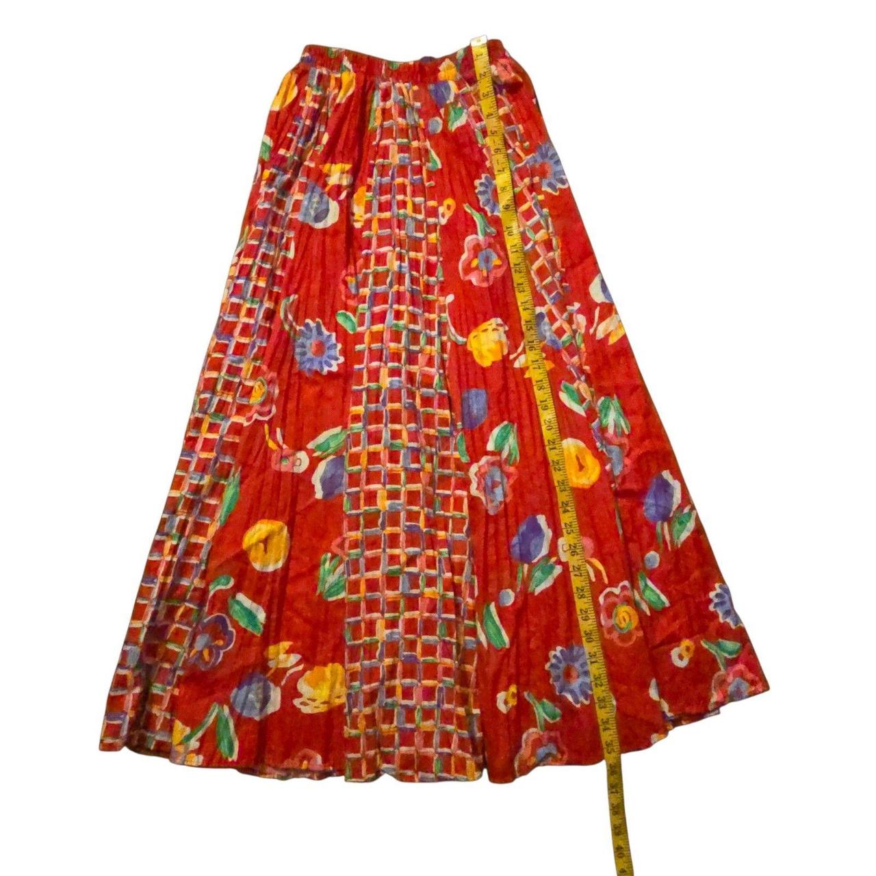 Source Unknown Women's Maxi Skirt - Red - 2 – TWI… - image 6