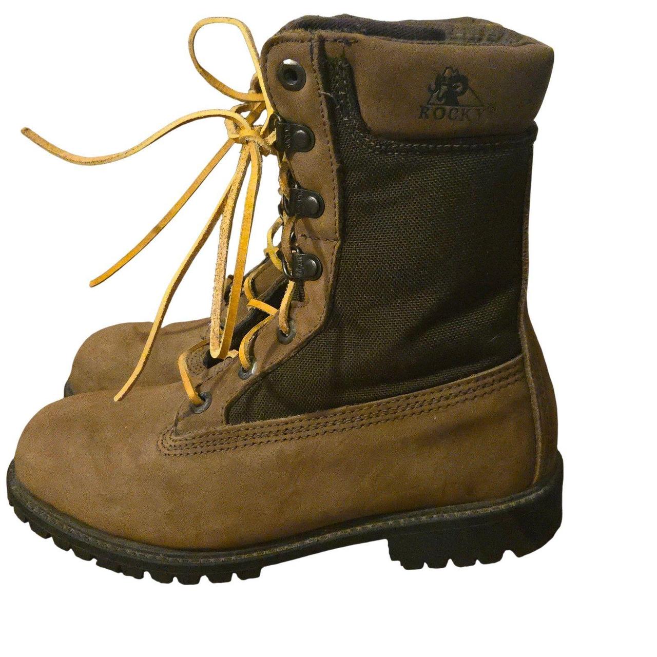 Source Unknown Women's Combat Boots - Brown - US … - image 4