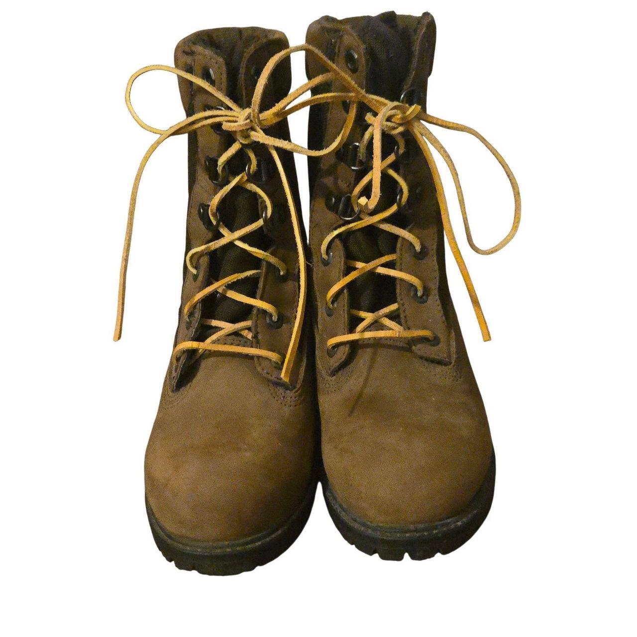 Source Unknown Women's Combat Boots - Brown - US … - image 3