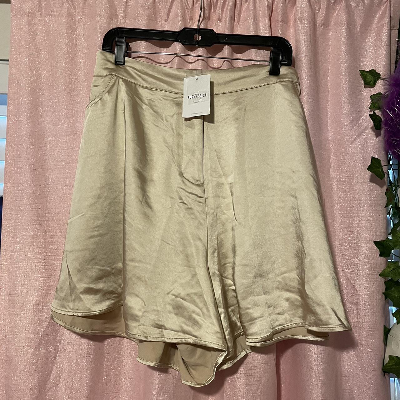 Gold shorts forever fashion 21