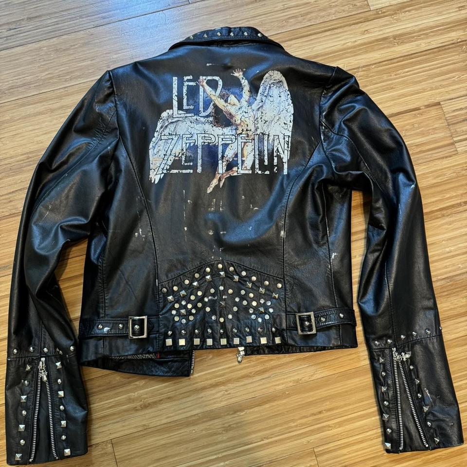 Wilson's leather vintage Led sale Zeppelin jacket