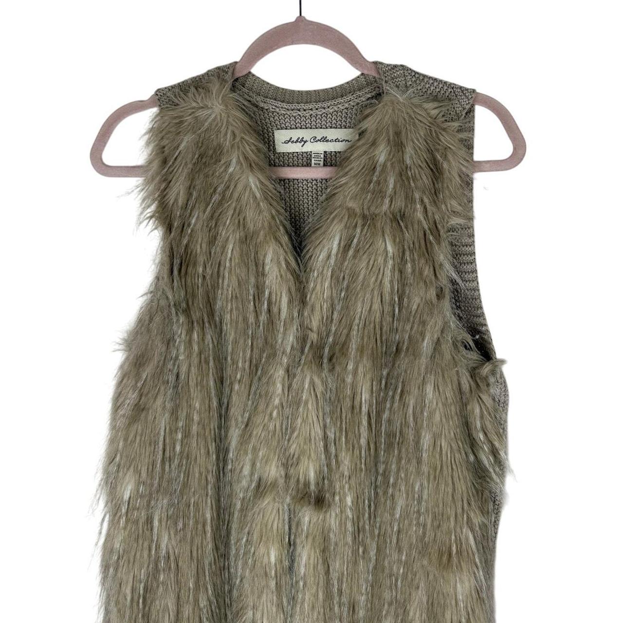 Source Unknown Women's Vest - Tan - M – Sebby Col… - image 2