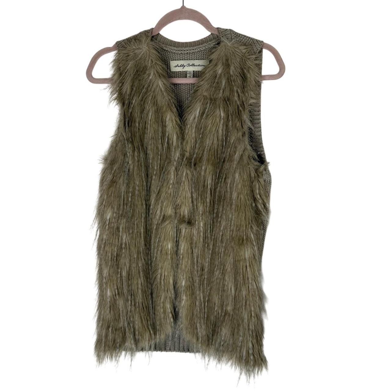 Source Unknown Women's Vest - Tan - M – Sebby Col… - image 1