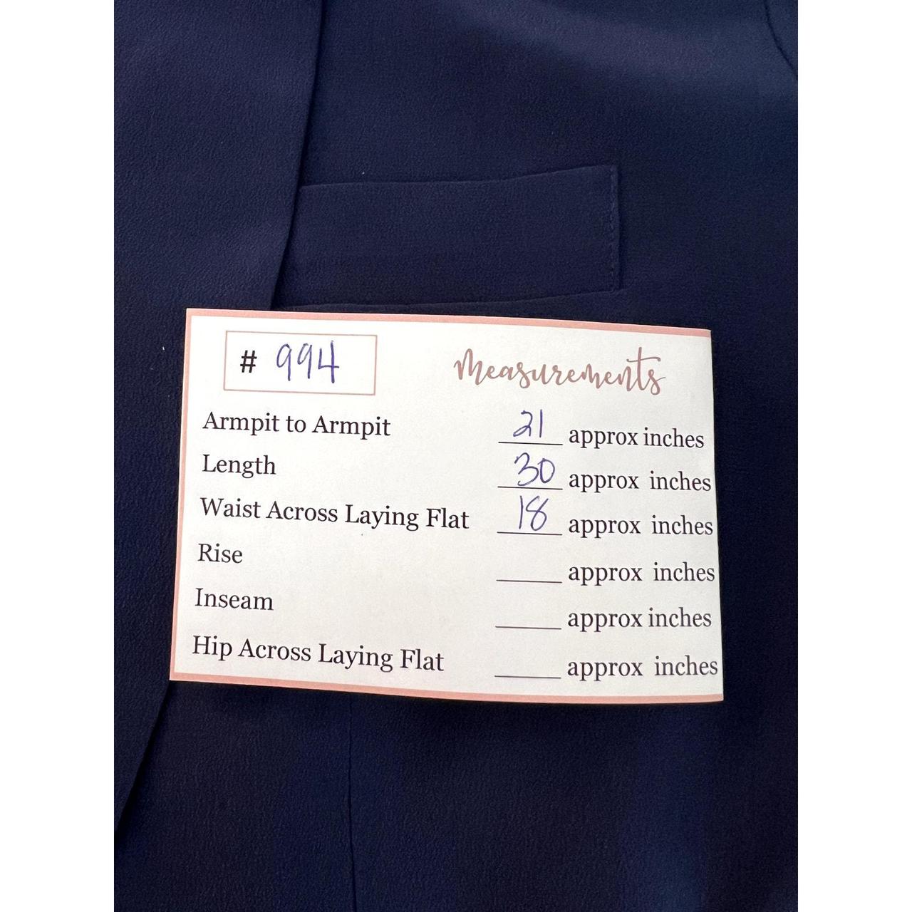 Source Unknown Women's Jacket - Blue - 8 – Bridge… - image 7