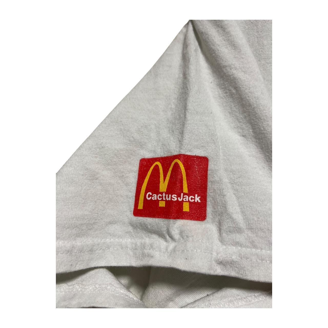 Travis Scott x McDonald's Fry II T-Shirt White Adult | Depop