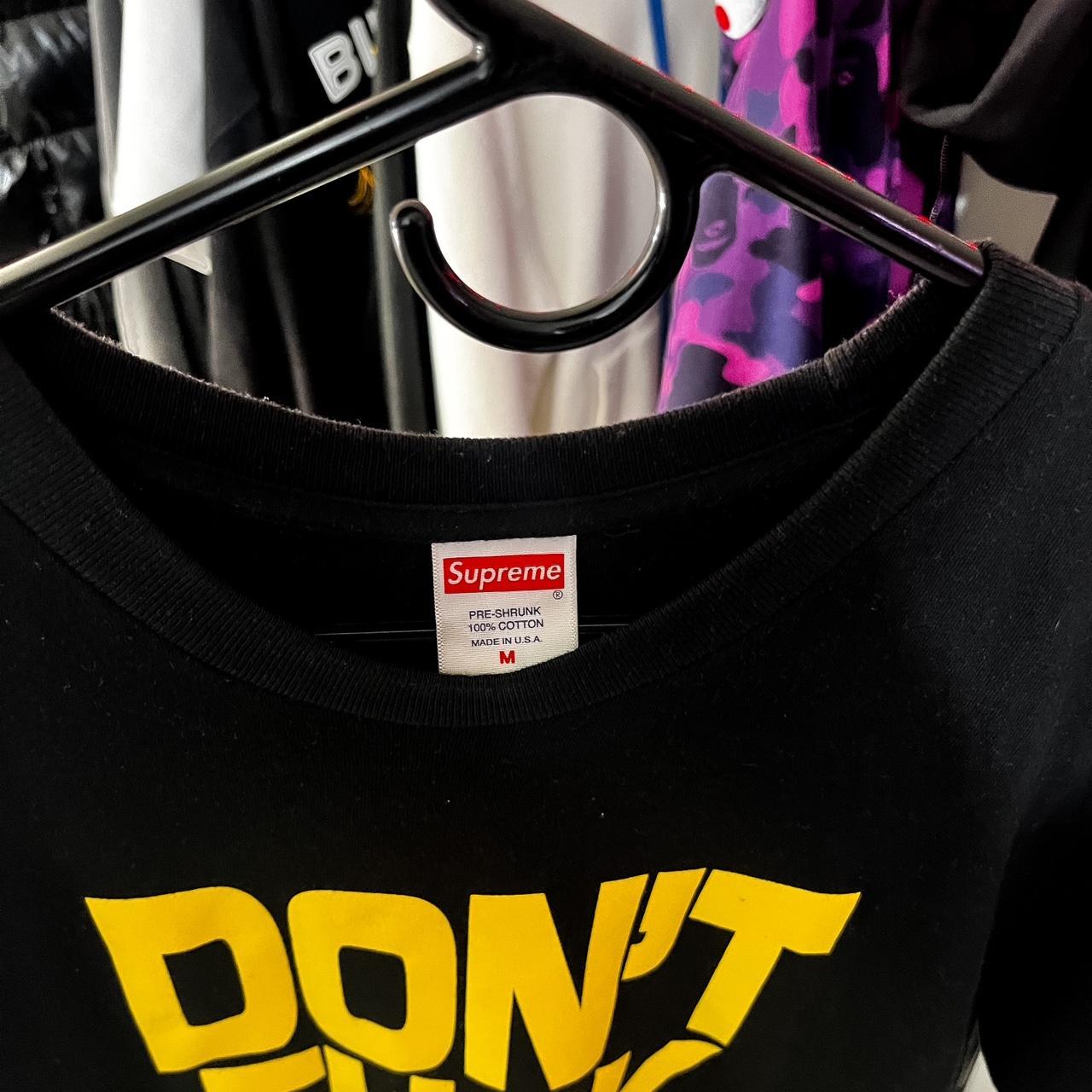 【本物保証 /関税・送料無料】Supreme Don’t Fuck Around Tee 本物保証 /関税・送料無料】Supreme Don't Fuck Around Tee