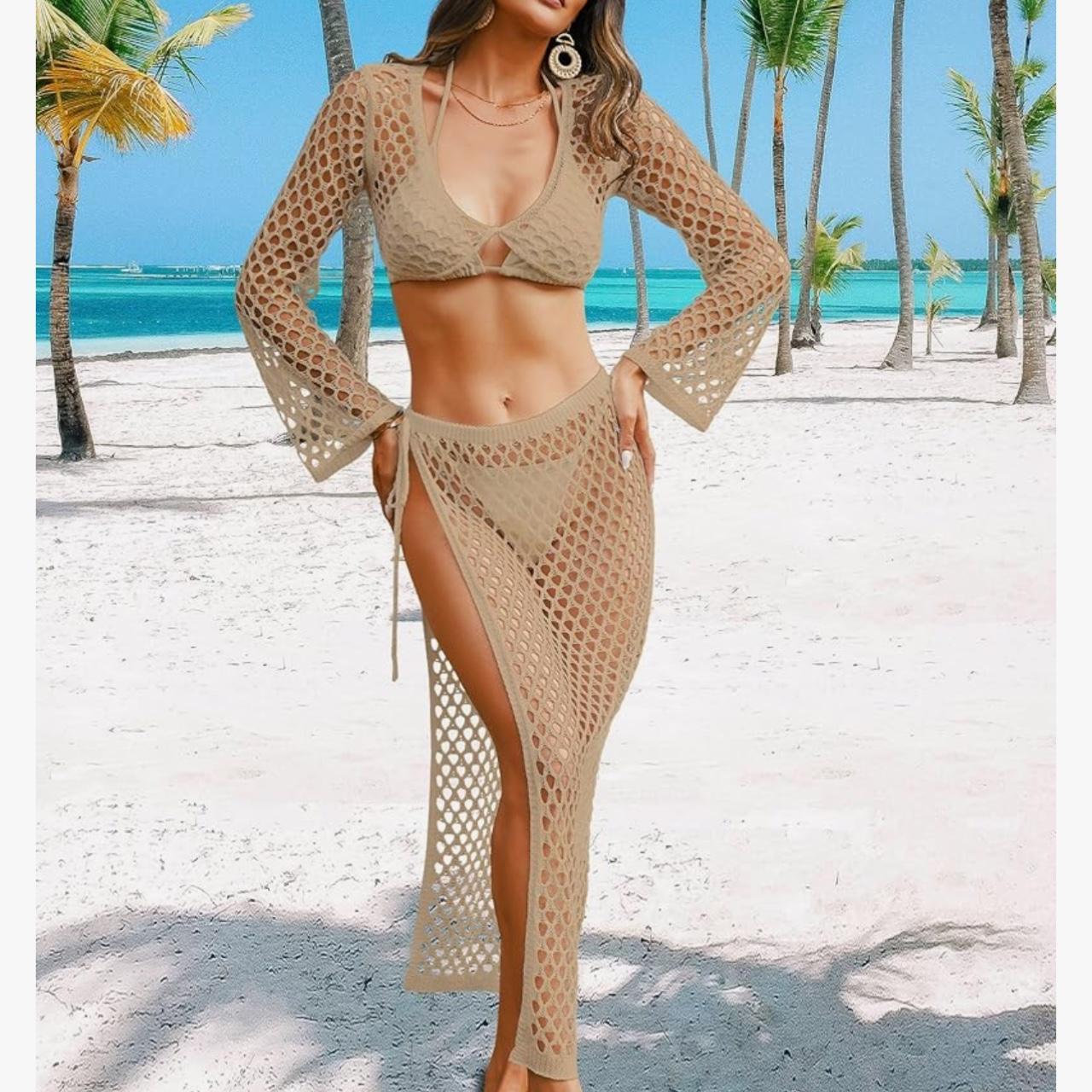 Tan beach cover up online