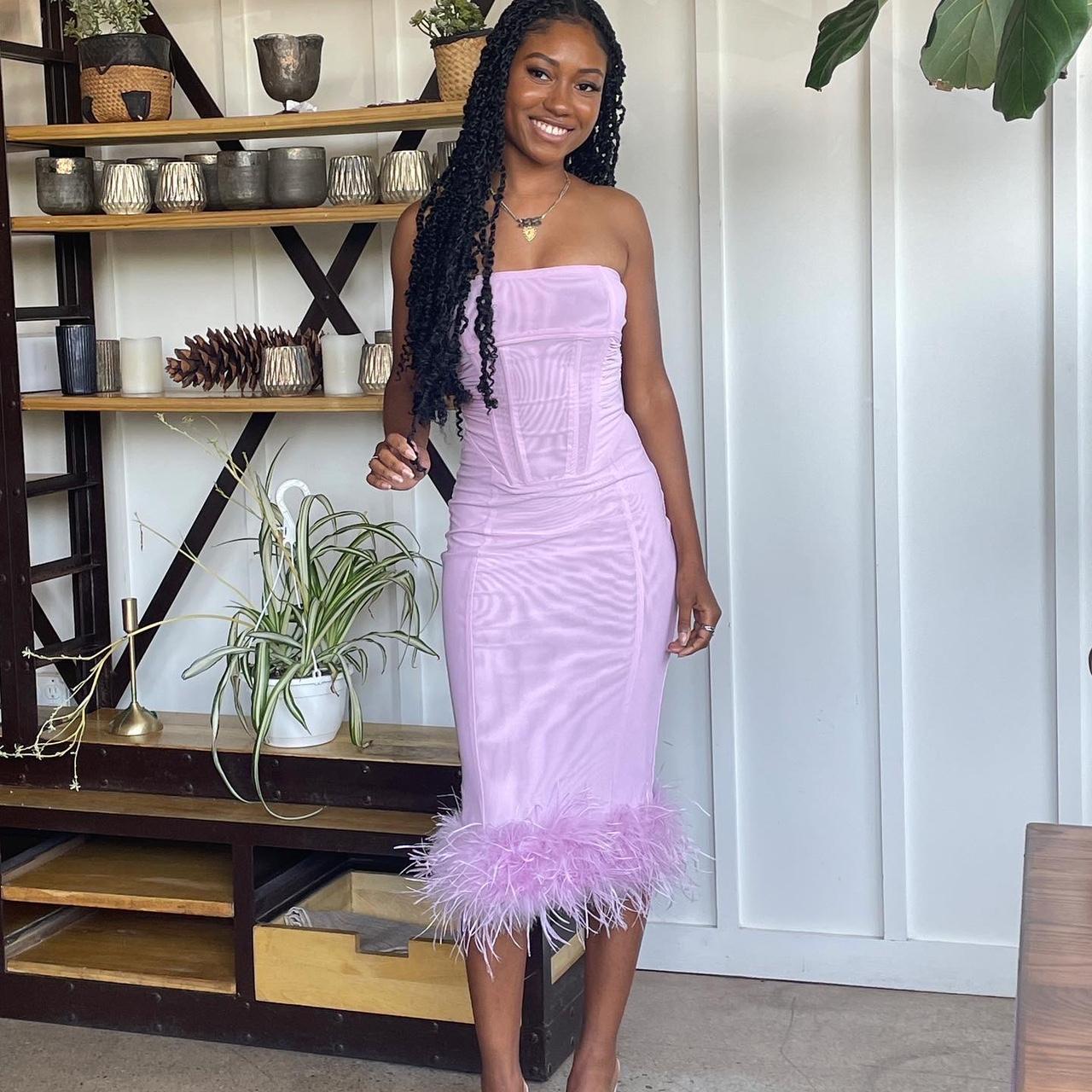 Pink birthday dress fashion nova best sale