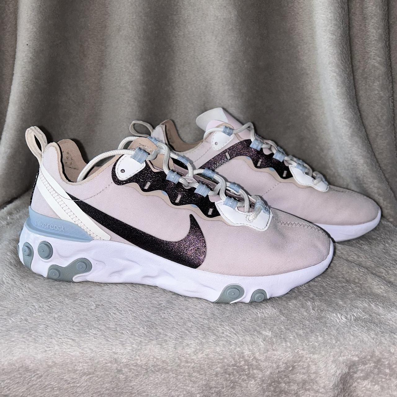 Nike react element 55 SE barely rose Uk size 4.5. Depop