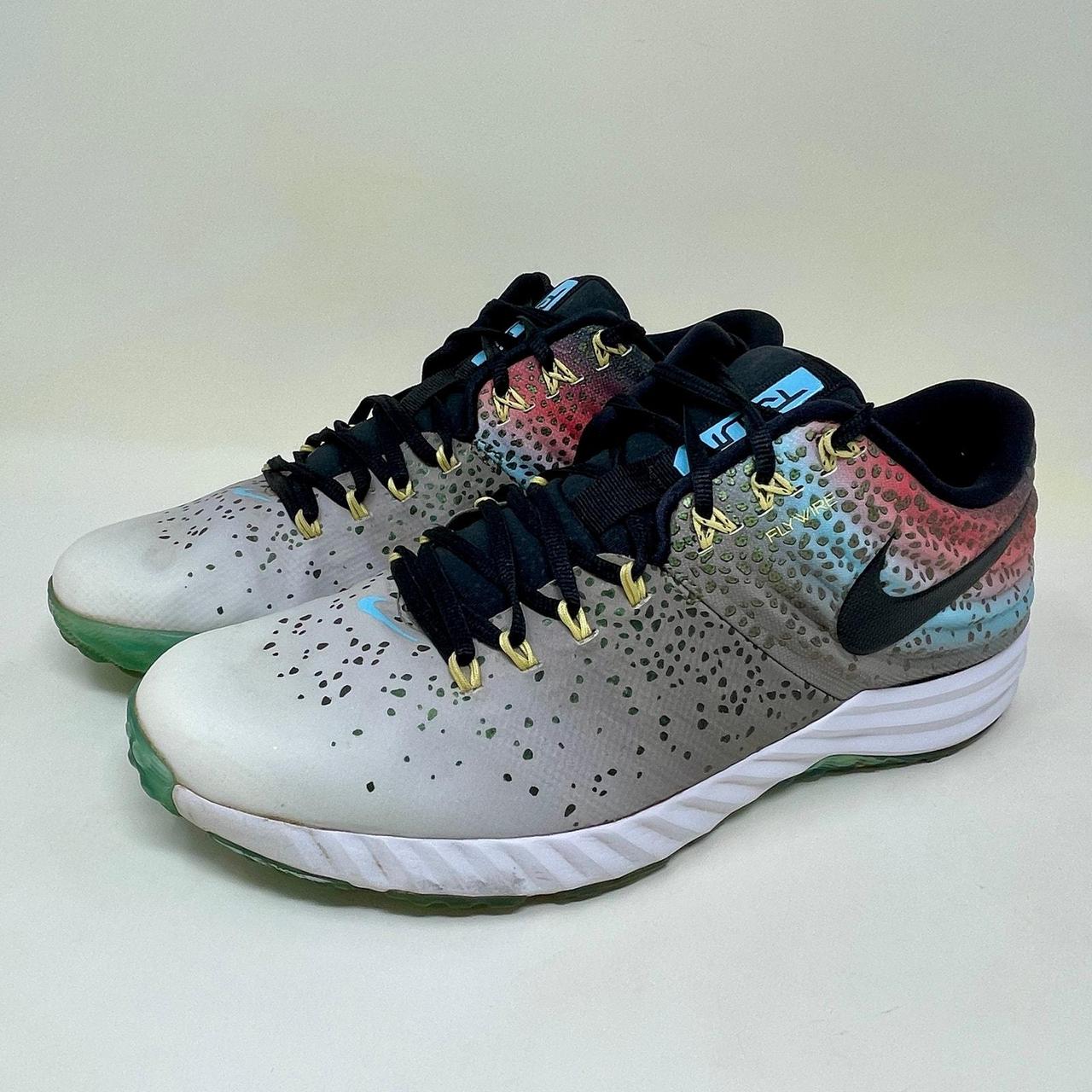 Nike Lunar Trout 2 Turf Rainbow Shoes Mens 11 Gray. Depop