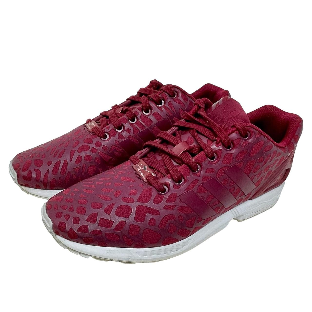 Adidas zx flux bordeaux rood online