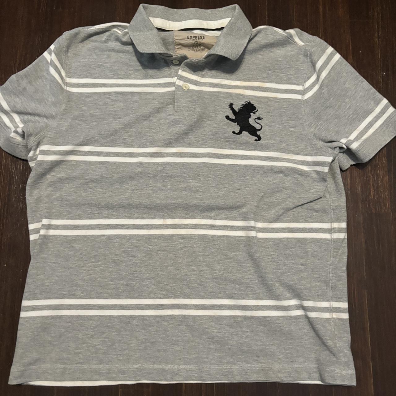 Express Classic Polo Size L in Men Color . Depop