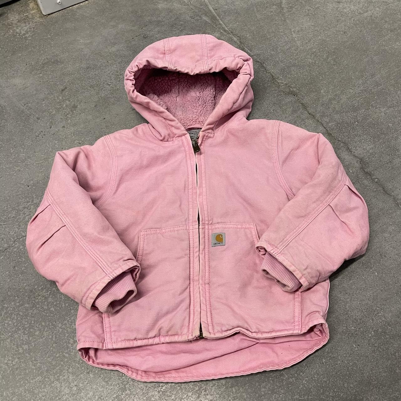 Baby pink Carhartt jacket (4-5 months) this is for... - Depop