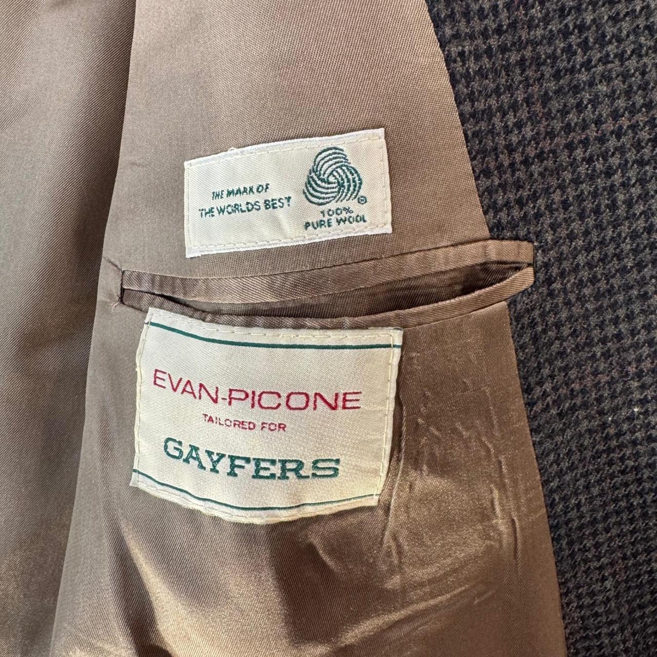 Evan Picone Men's Tailored jacket - Grey/Brown – … - image 3