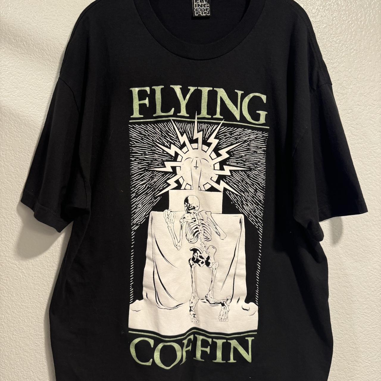 Flying hot Coffin Crew Neck