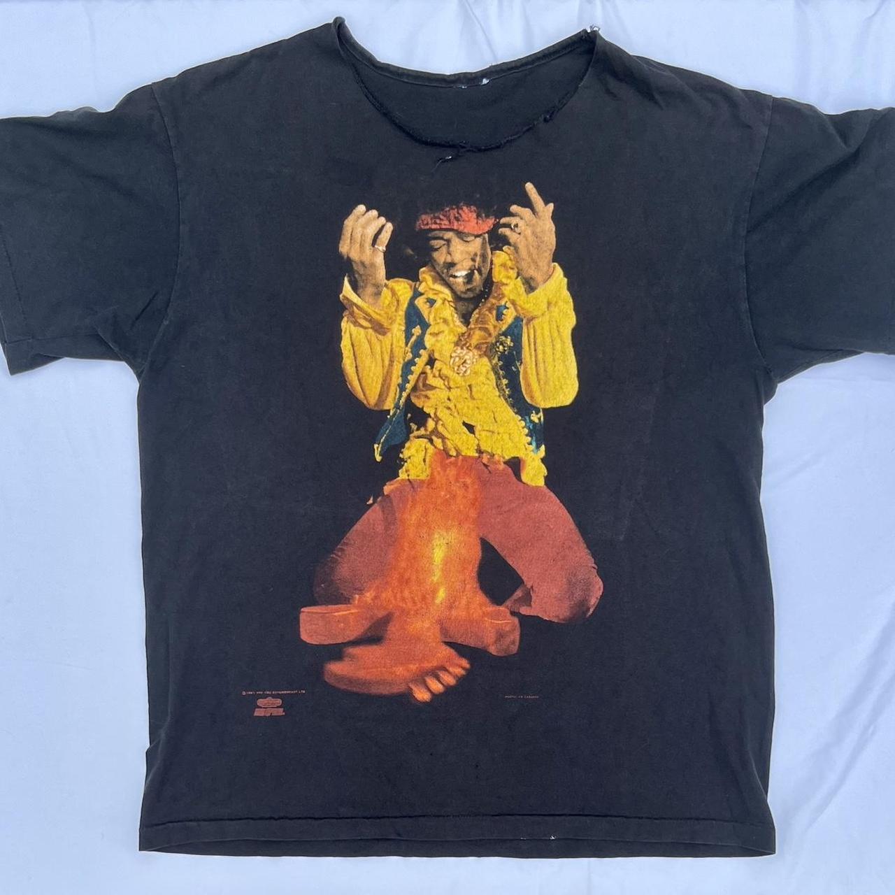 Vintage 1991 Jimi hotsell Hendrix Single Stitch Shirt