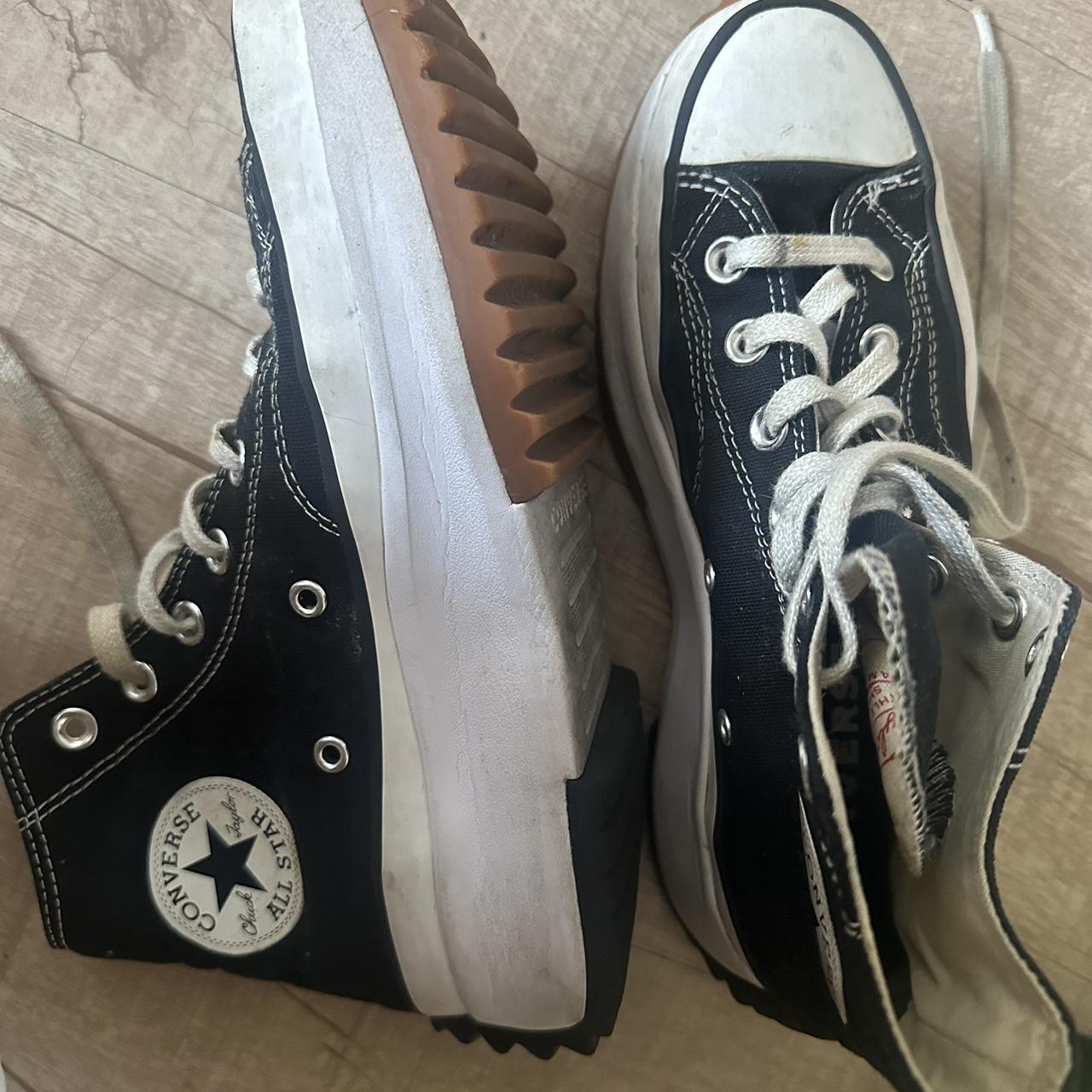 converse run star hike canvas platform pretty great. Depop