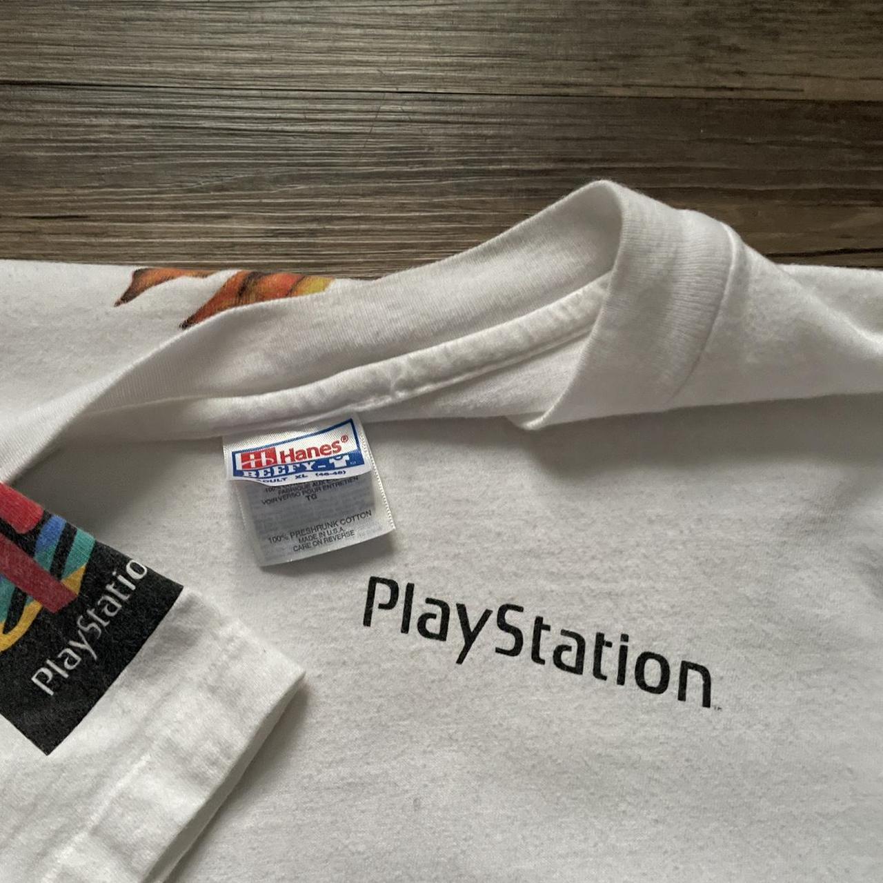 Vintage Playstation Video Game Promo Shirt Size XL... - Depop