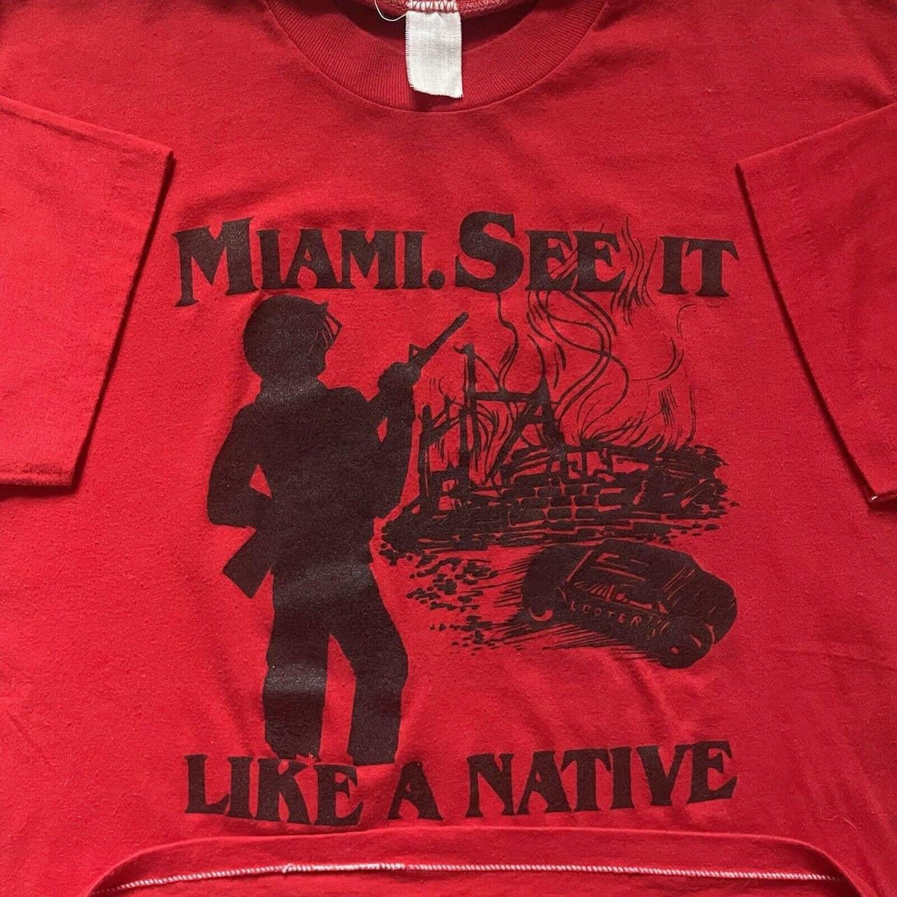 Miami Marlins tee shirt front and back Never worn - Depop