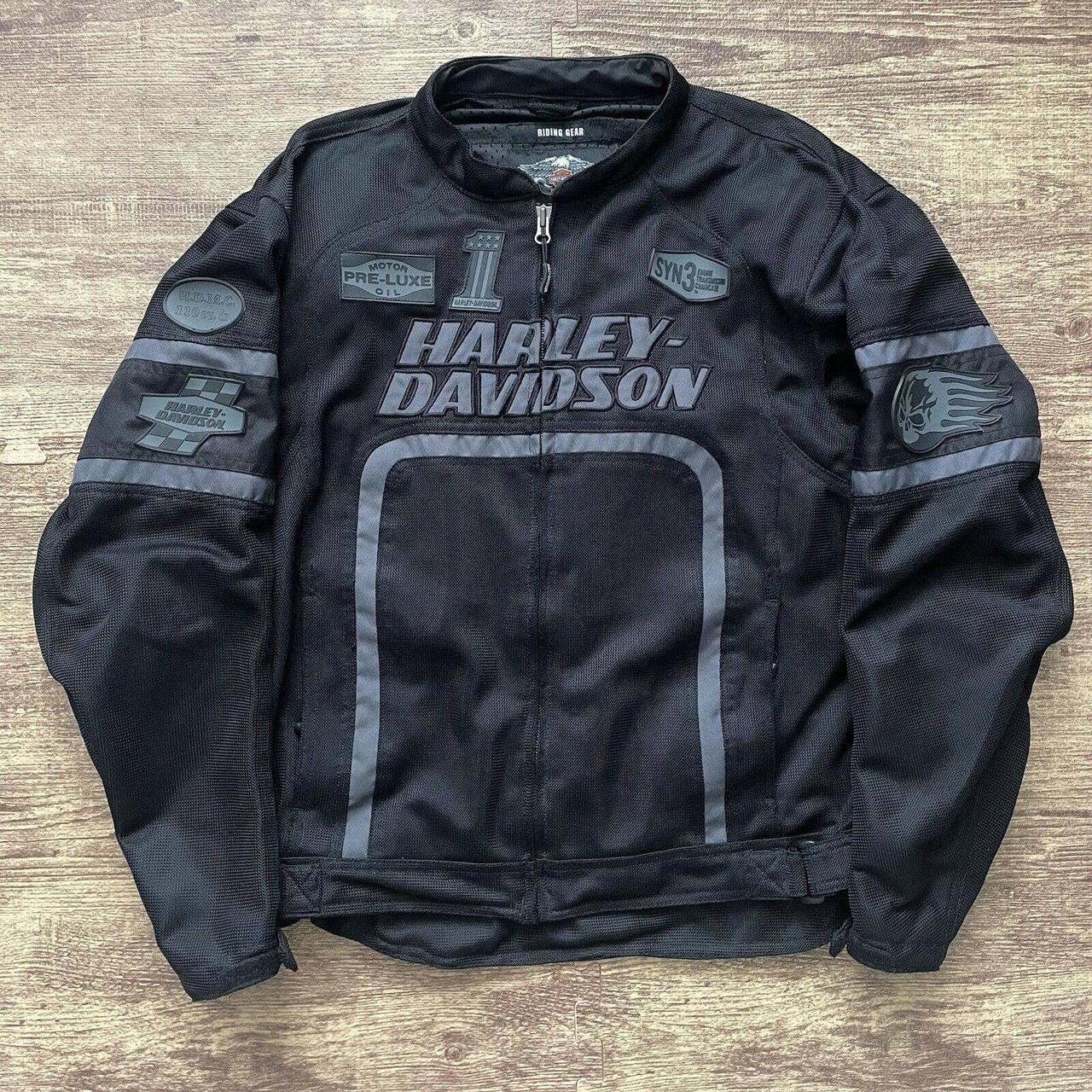 harley davidson riding jacket mens