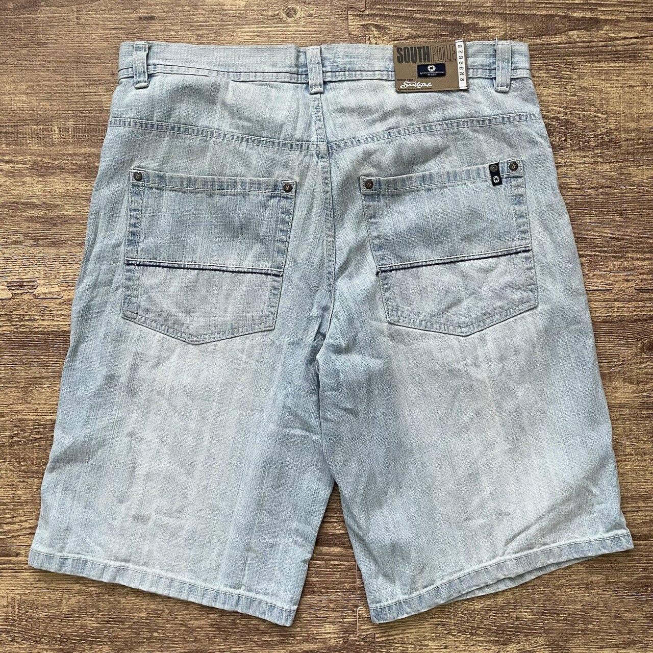 Vintage SouthPole Baggy Jean Shorts Denim Shorts... - Depop