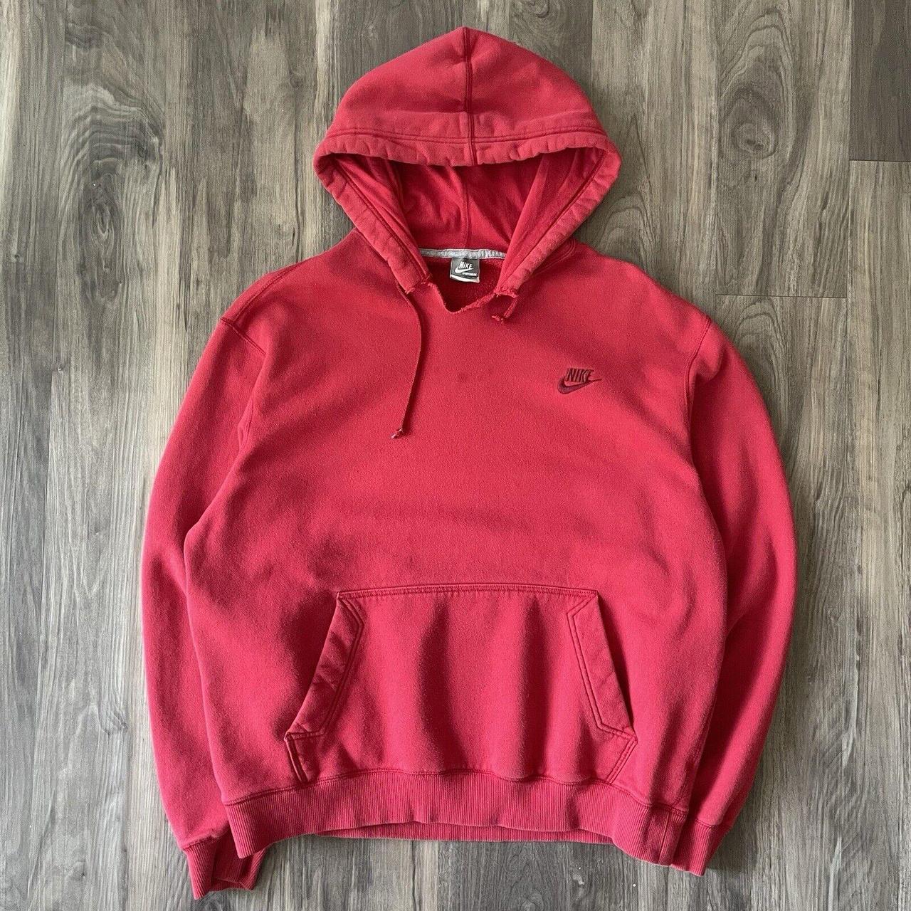 Nike red newest hoodie xl