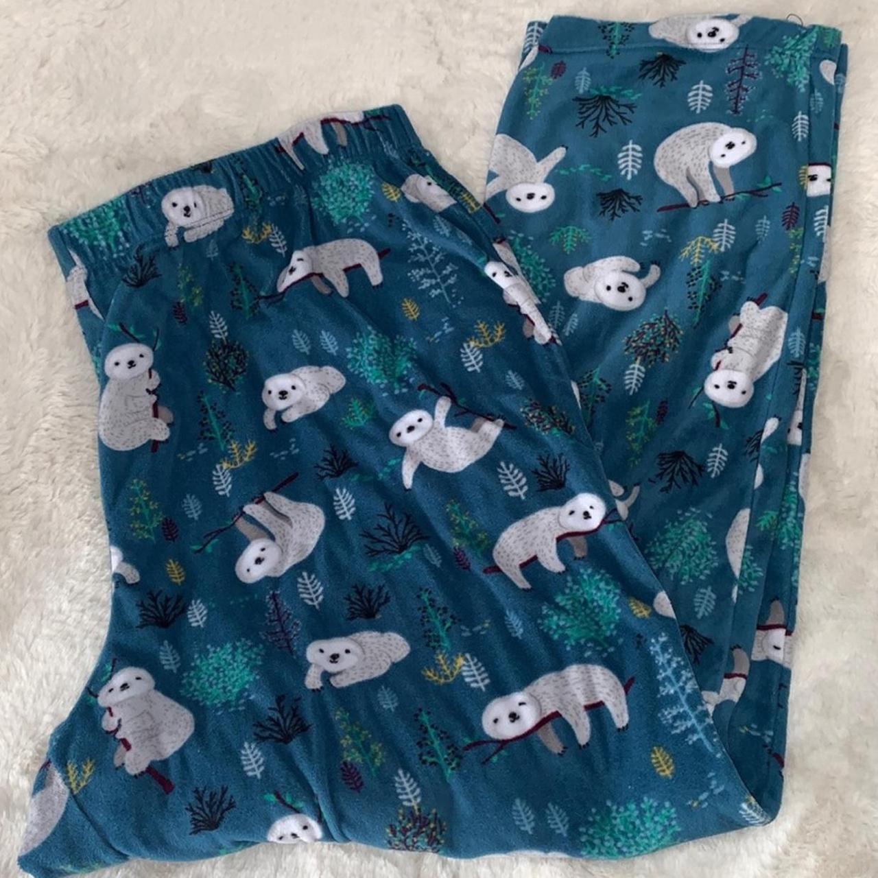 Sloth pajama pants super soft and comfy sloth