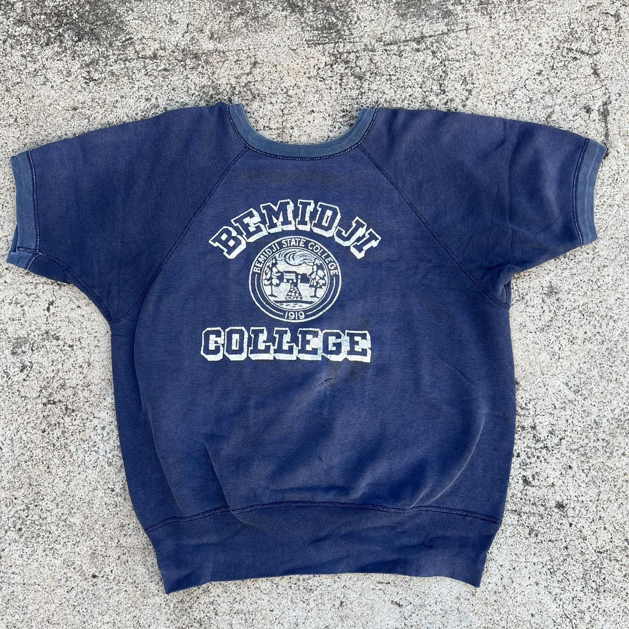 さらに100円引き◆MAHAGRID◆VINTAGE COLLEGE SWEATSHIRT AUTHENTIC SWEATSHIRT[CREAM] - MAHAGRID