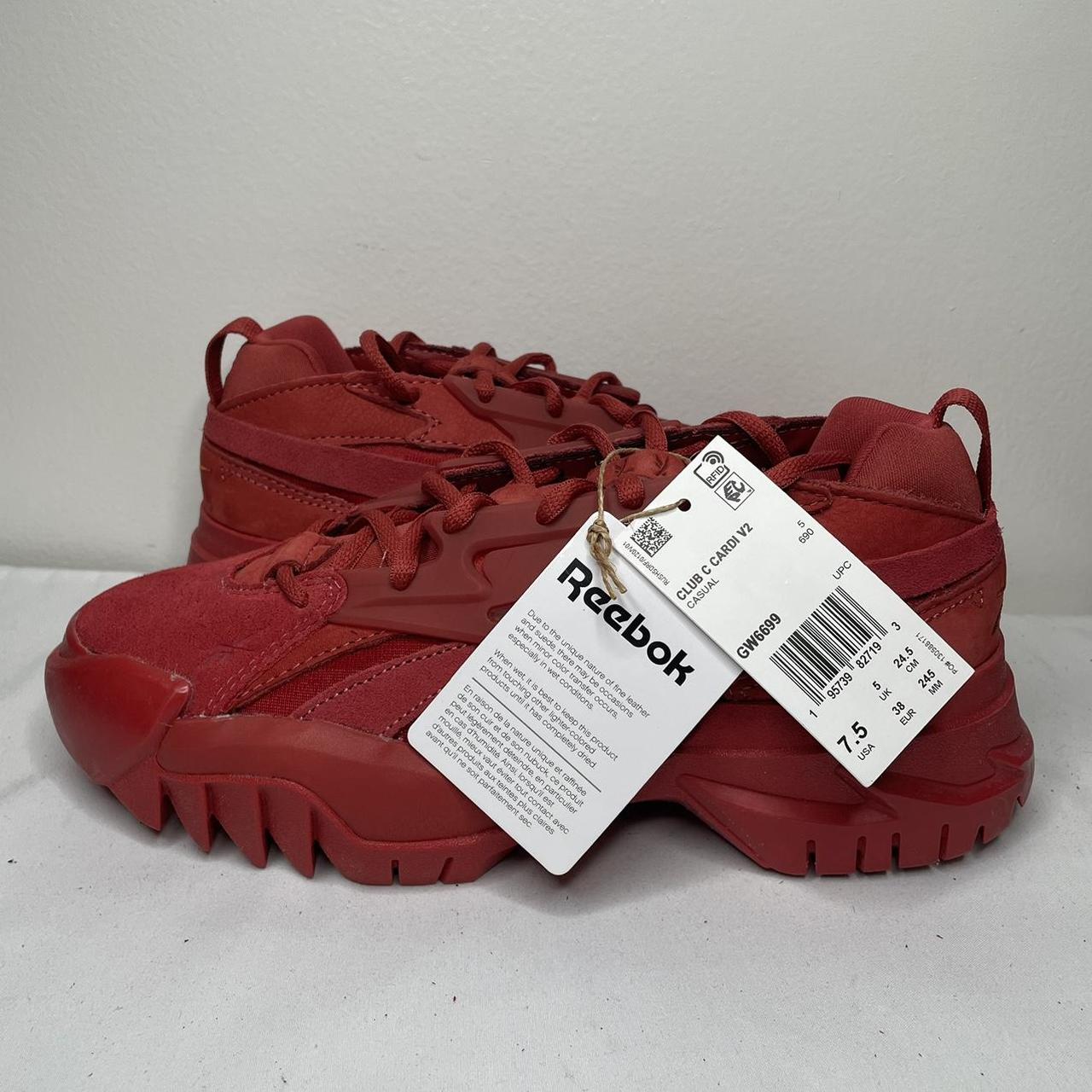 Athletic Shoes Reebok Cardi B Club C Red B Club Cardi B Reebok