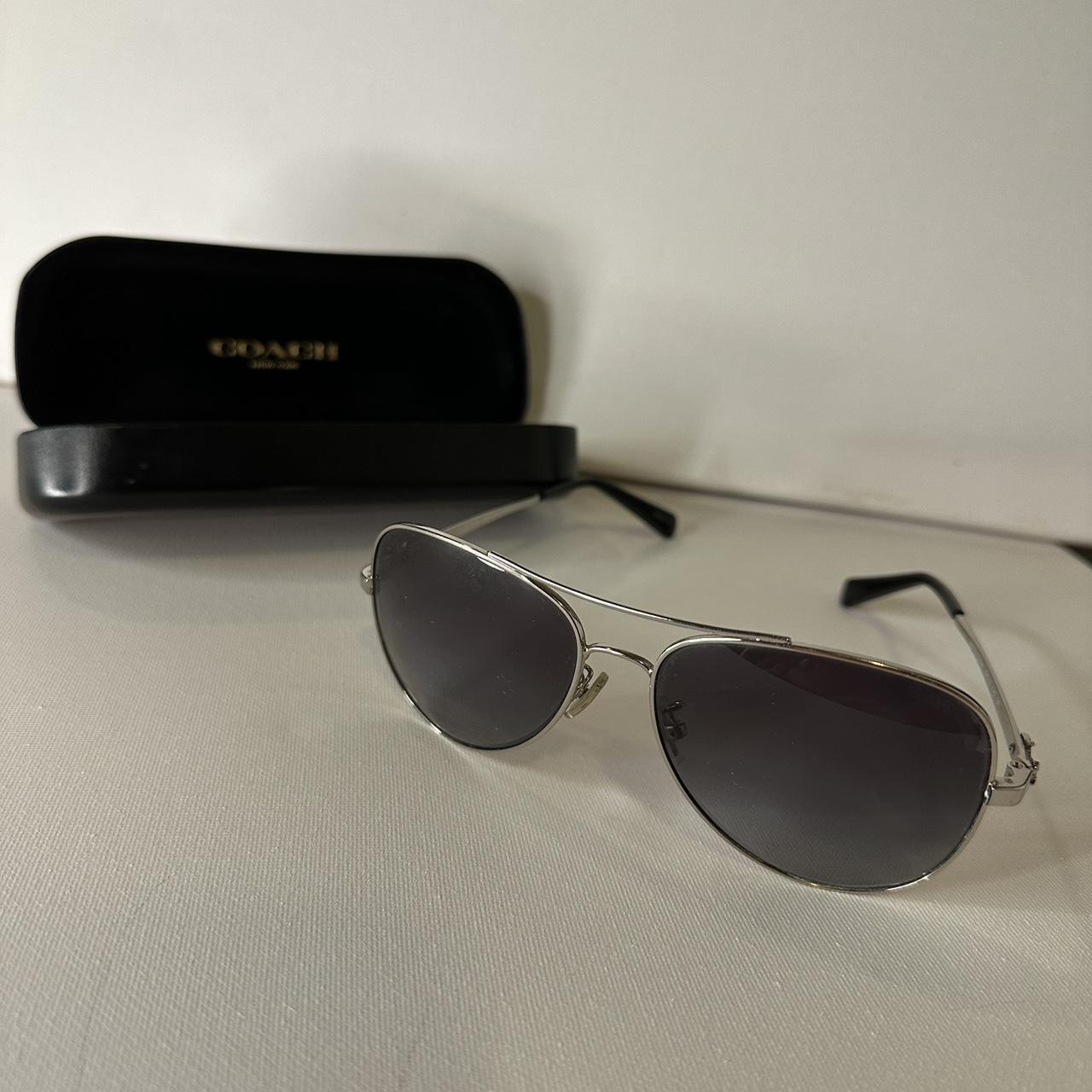 COACH AVIATOR deals SUNGLASSES with Case