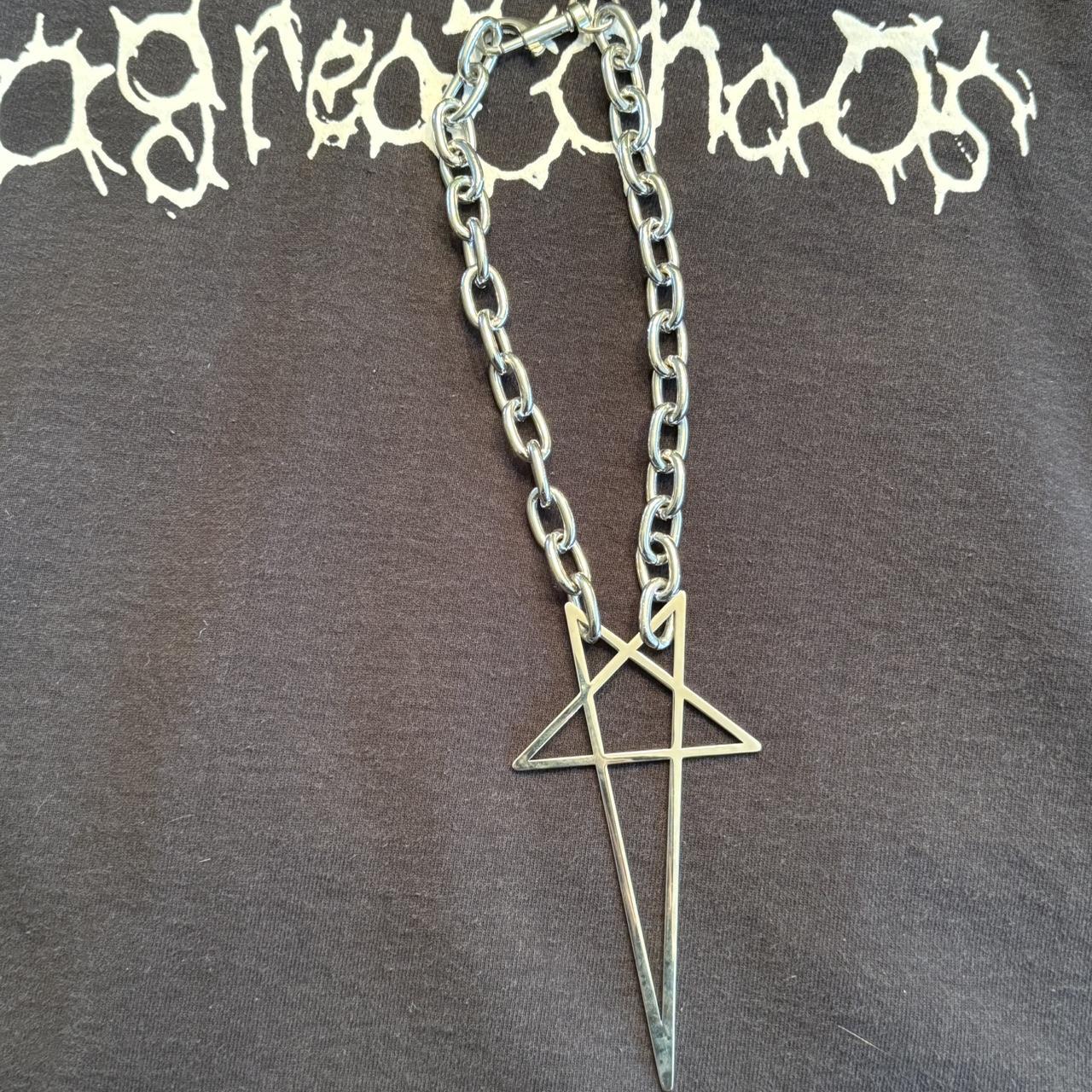 Rick Owens Pentagram Key Chain Rick Owens Drkshdw