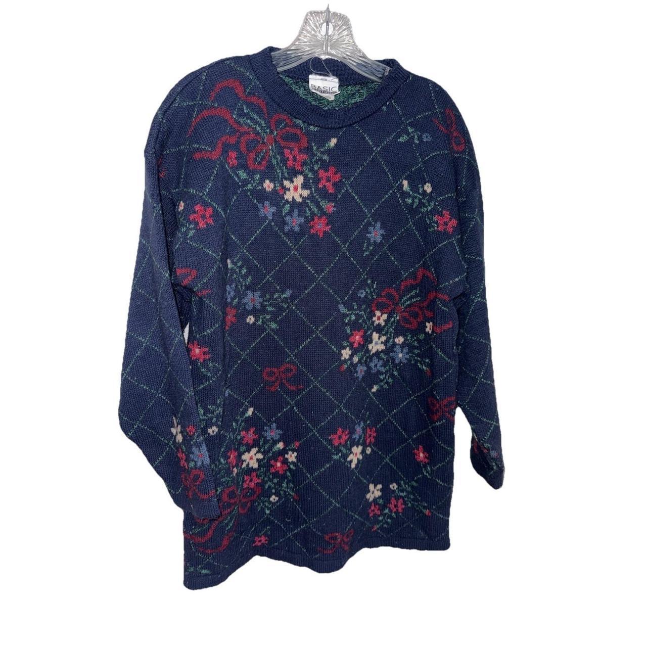 Basic Editions Women's Sweater - Blue - M – Basic… - image 2