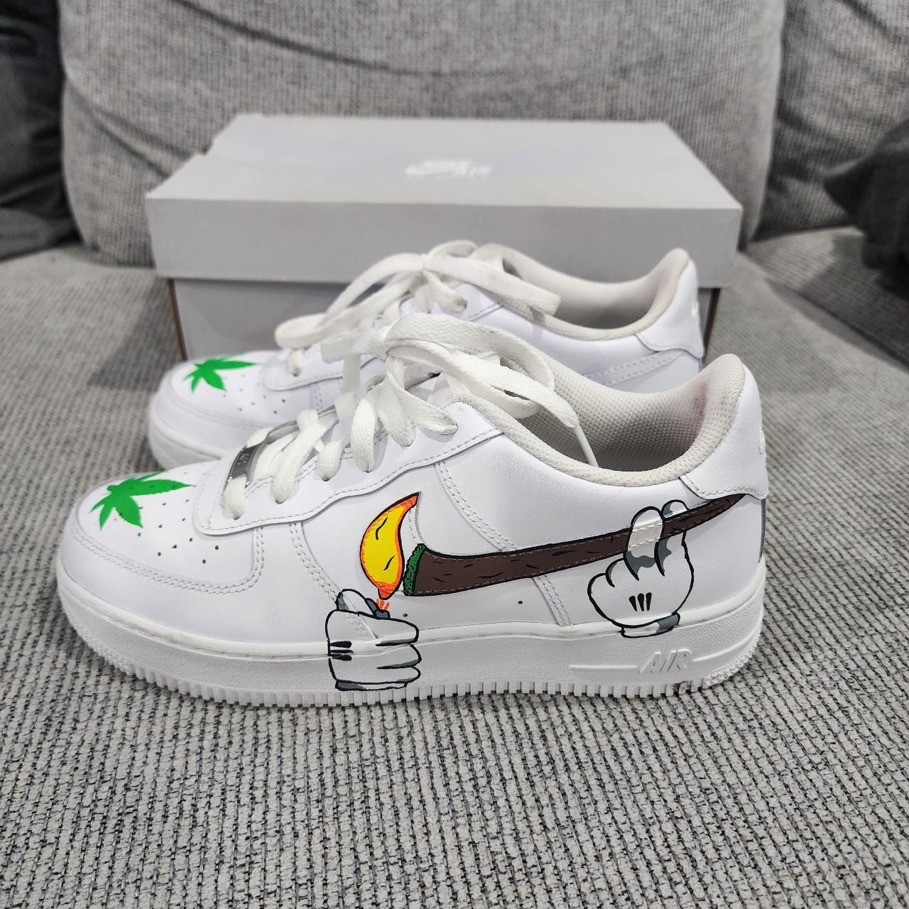 Sneakers Custom Weed Af1 Weed Air Force Outlet